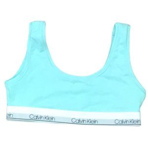 Calvin Klein Girls Blue/Teal Bralette NWOT Size Small